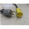 Image 3 : Two Generator Adapters, NEMA 20A–250V, Approximately 3 Feet