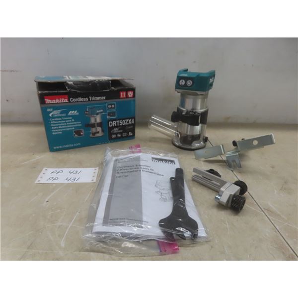 Makita 18V Cordless Trimmer w/ Manual (No Battery or Charger)