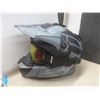 Image 2 : CKX Titan Snowmobile Helmet - Like New! Size XXXL, Incl Two Pairs of Goggles and New Balaclava