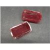 Image 6 : Six Vtg Red Glass Auto Light Lens