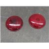 Image 2 : Eight Vtg Red, Green and Purple Auto Light Lens