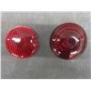 Image 4 : Eight Vtg Red, Green and Purple Auto Light Lens
