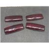 Image 4 : Eight Vtg Red Rectangular Auto Light Lens