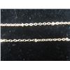 Image 4 : New 18K Gold Plated 32.0MM Simulated Diamond CZ Cross Necklace, Chain 17" Long