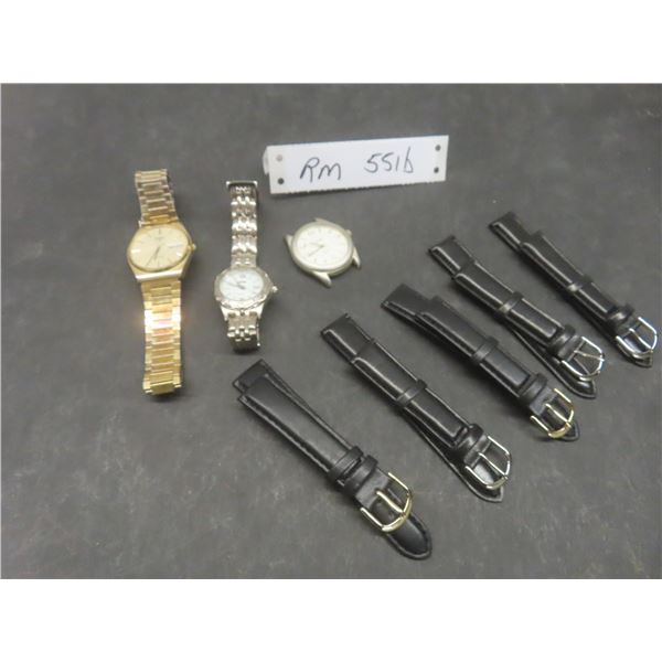 Vtg Pulsar Mens Quartz Watch, Kodiak Ladies Quartz Watch