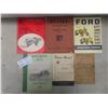 Image 1 : Six Vtg International Harvester, Oliver, Ford, MF and McCormick Manuals