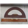 Image 3 : Seven Vtg Woodworking Rabone Tape Measures, Level