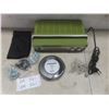 Image 1 : Vtg Sears Radio, Ear Plugs and CD Disc Repair Tool