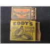 Image 8 : Two Vtg Brantford Booklets, Seven General Store Tins, Two Match Boxes, RCMP Picture