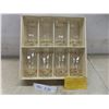 Image 1 : Vtg International Harvester Dealership Highball Dominion Glasses w/ 24K Gold Overlay, Set of Eight