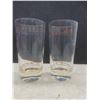 Image 2 : Vtg International Harvester Dealership Highball Dominion Glasses w/ 24K Gold Overlay, Set of Eight