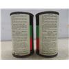 Image 4 : Two 1950s Bardahl Oil Twelve Ounce Unopened Tin Cans, New Old Stock