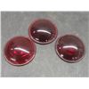 Image 6 : Nine Vtg Red Glass Auto Light Lens