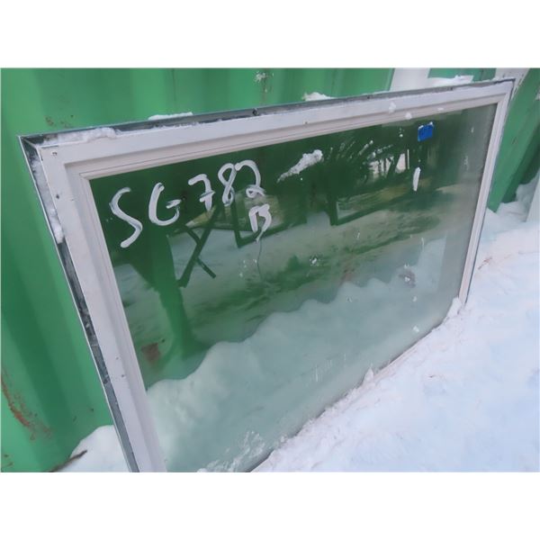 Double Pane Window 76 1/4" x 49 1/2"