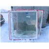 Image 1 : 2 Double Pane Windows 59 1/4" x 59"