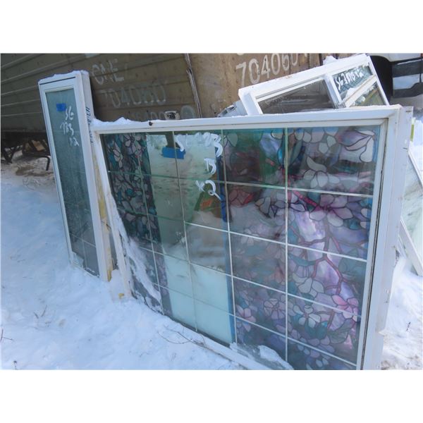 2 Triple Pane Windows 47 1/4" x 46", 23 1/2" x 59"