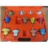 Image 2 : New Jifetor Fourteen Piece Cooling System Pressure Tester Kit