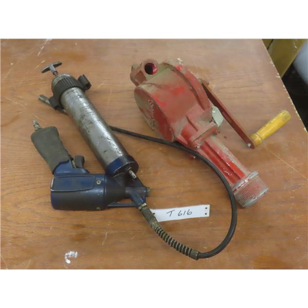 Fill-Rite Rotary Hand Pump and Air Grease Gun