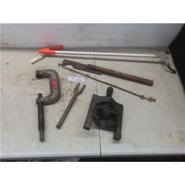 HD U-Joint Puller Tool, HD C-Frame Press Tool and Ball Joint Separator and More