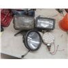 Image 4 : Magnetic Mount Beacon Lights, Sealed Beam Headlights Used and NOS