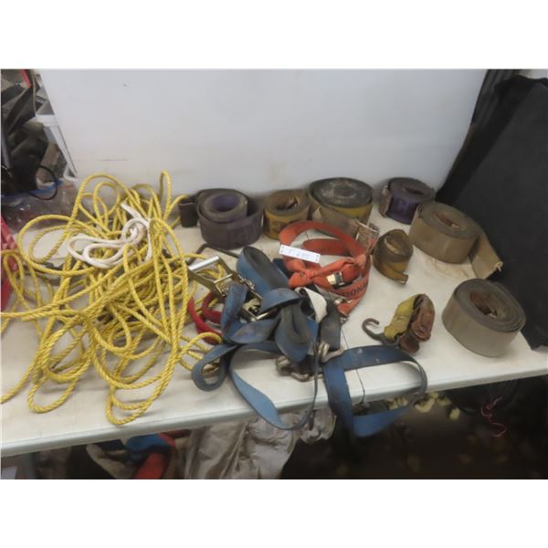 Ratchet Straps, Cargo Control Straps, Rope and Two Strap Winders