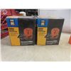 Image 11 : Amber Rotating Beacon 12V Light w/ 8 1/2 Foot Cord, Convex Mirrors and Four LED Utility Lights