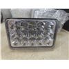 Image 4 : Amber Rotating Beacon 12V Light w/ 8 1/2 Foot Cord, Convex Mirrors and Four LED Utility Lights