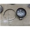 Image 6 : Amber Rotating Beacon 12V Light w/ 8 1/2 Foot Cord, Convex Mirrors and Four LED Utility Lights
