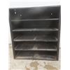 Image 6 : Four Tier Metal Shelving Unit, 28" x 26" x 12"