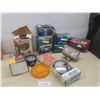Image 1 : Amber Rotating Beacon 12V Lamp, Two Speed Fan, NOS Halogen Sealed Beam Headlights and Fog Light