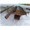 Image 2 : 8 Pieces of Steel Box Tubing and Angle Iron