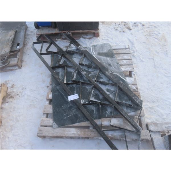 3 Stair Risers, 6 Risers 76" and 5 Risers 83"