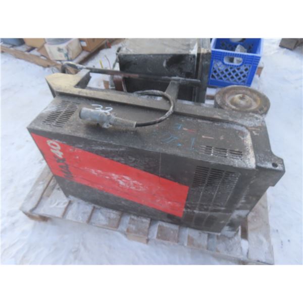 Max40 Rolling Cart (Gutted) and Semi Fridge