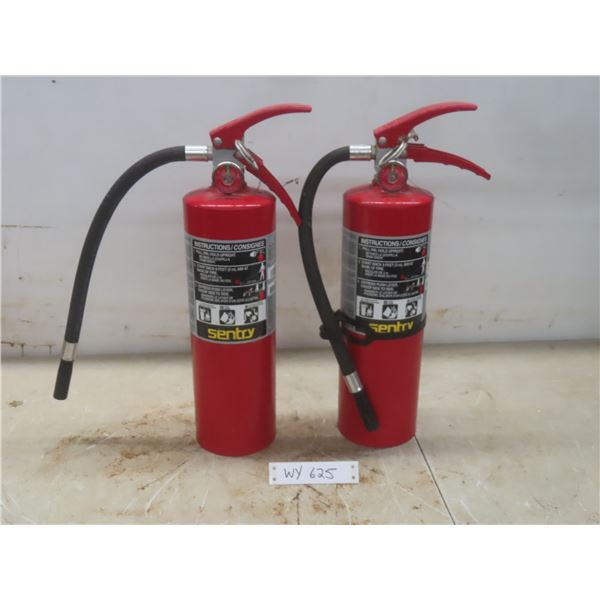 Two Fire Extinguishers w/ Charge