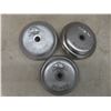 Image 5 : 4 Vtg Gumball Machine Lids: 3 Beaver and 1 Talking Vendor