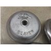 Image 6 : 4 Vtg Gumball Machine Lids: 3 Beaver and 1 Talking Vendor