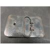 Image 6 : 2 Belt Buckles: Brass Honda Goldwing and Western Style w/ Grizzly Bear