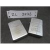 Image 1 : 2 Lighters Zippo and Lacquer-Ground w/ "TowMotor" Midland Truck Advertising
