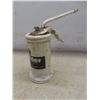 Image 9 : Grand Prix Snowmobile Oil Tin Arctic Cat Emblem Mercury Marine Medallion (has damage) and More