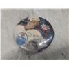 Image 12 : 2 Pucks Winnipeg Gaults & Montreal Canadiens Autographed + Wayne Gretzky Card Sealed Pkg McDonalds