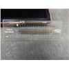 Image 7 : Vtg E Leitz Wetzlar Microscope Stage Micrometer Slide w black case & Abbes Test Plate Optical