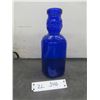 Image 1 : Cobalt Blue Baby Face Milk Bottle