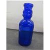 Image 9 : Cobalt Blue Baby Face Milk Bottle