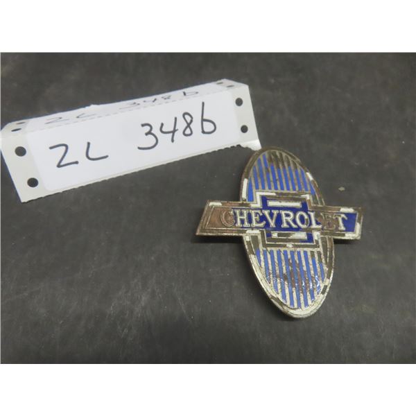 Vtg Chevy Bowtie Logo Emblem