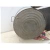 Image 5 : Galvanized Tub & Vtg Clothes Plunger