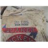 Image 10 : Meat Saw, Empty 20 lb Sack Quaker Buckeye Rolled Oats, and Hereford Crate (8" x 15" x 7")