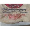 Image 8 : Meat Saw, Empty 20 lb Sack Quaker Buckeye Rolled Oats, and Hereford Crate (8" x 15" x 7")