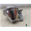 Image 3 : Vtg Motorcycle Fog Light w/ Dark Blue Lens and 1968 Mopar Plymouth/Dodge Marker Light