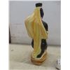 Image 6 : Vtg Girolamo Luxardo Italian Nubian Lady Decanter or Repurposed Candle Holder