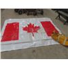 Image 1 : Canadian Flag Tarp (70" x 94") and Adidas City Foulers Hockey Club Bag